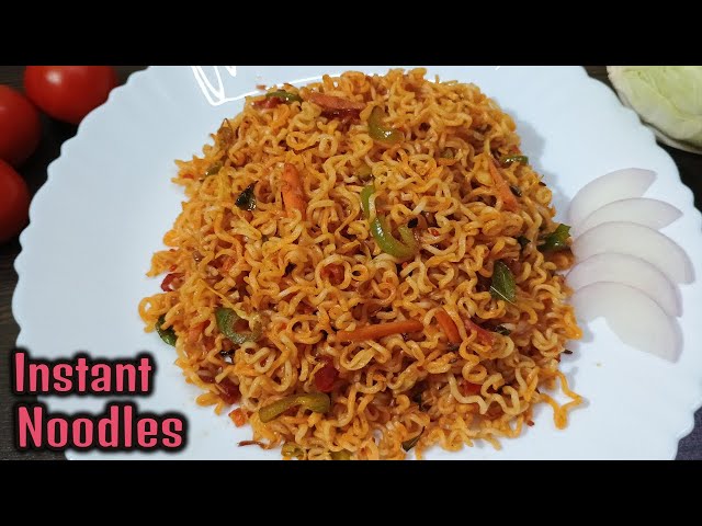 Instant Noodles | Maggi Masala Noodles | Veg Noodles Recipe | Evening Snacks