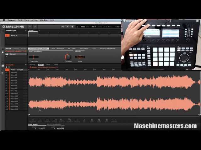 How to Sample MP3 in Maschine Studio 2.0 and New Workflow