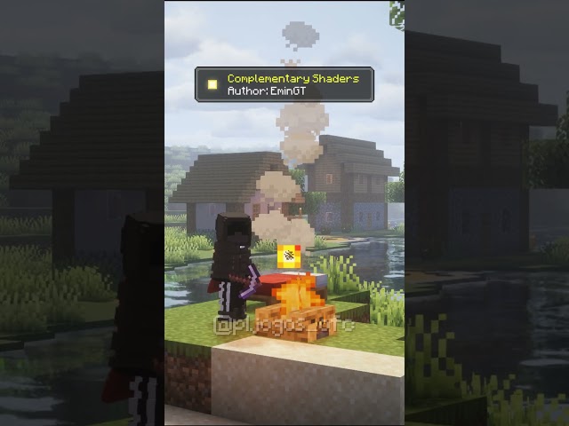 🔥 5 SHADERS QUE DEIXAM O MINECRAFT ABSURDO! 😱  #minecraft #minecraftshorts #mcpe #fyp #shorts