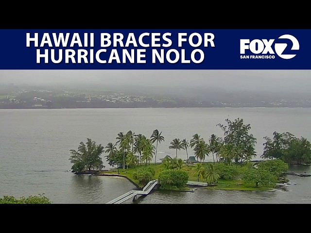 Hawaii braces for Hurricane Nolo | West Coast Wrap