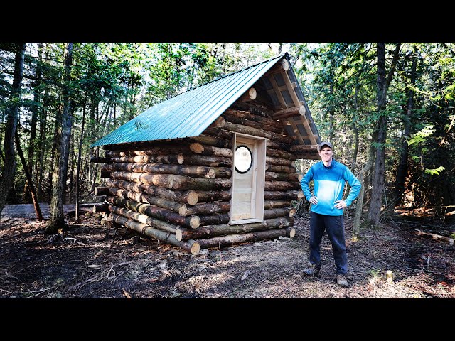 Building a BEAR PROOF Door and Chicken Pickup for My Off Grid Log Cabin!