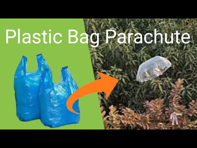 Plastic Bag Parachute || Parachute Toy #craft