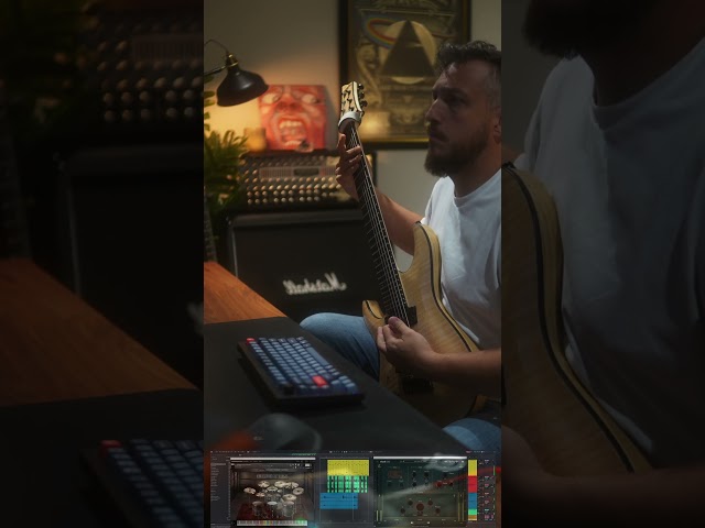 THALL AMP FIRST SONG WITH DRUMS