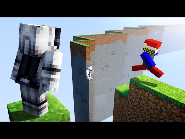Minecraft But Walking Generates The World