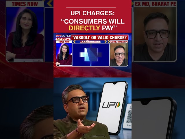 Ashneer Grover WARNS! Consumers Will Directly Pay The UPI Charges! #shorts #trending #upi #mdr