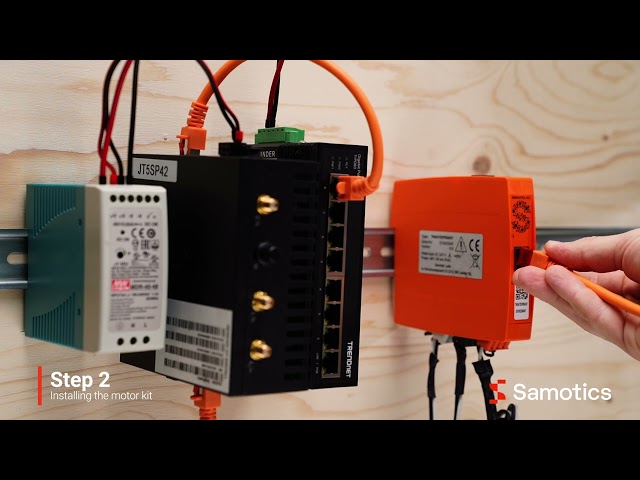 Samotics' SAM4 hardware installation video