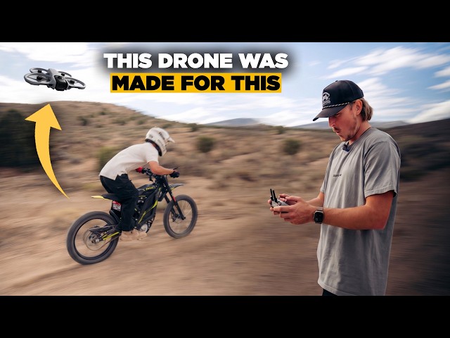 This drone was made for filming motorcycles... DJI Avata 360