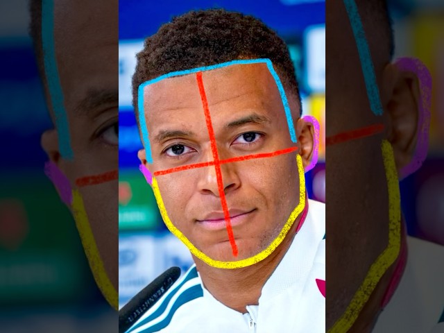 HOW TO DRAW THE KYLIAN MBAPPE STEP BY STEP