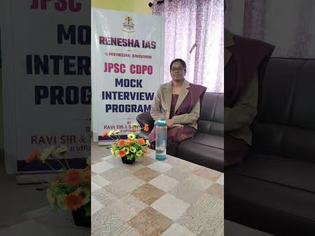 JPSC CDPO RESULT 2026 RENESHA IAS 🌹CONGRATS🌹