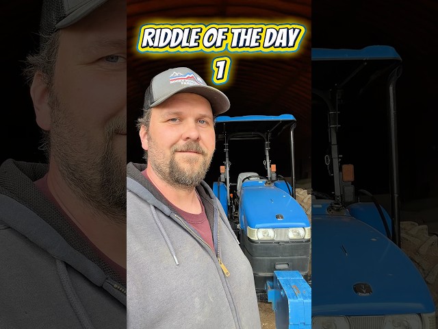 Riddle of the day episode 1. #agriculture #riddleoftheday #farming #riddles