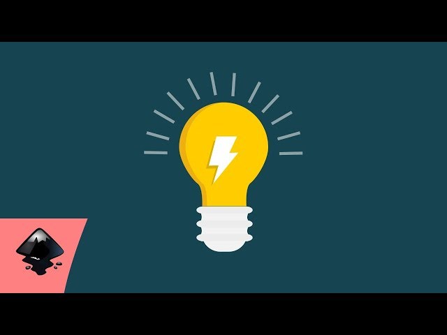 Inkscape Tutorials: Vector Lightning Bolt