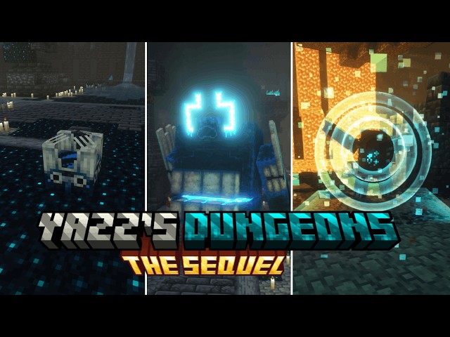 Yazz's Dungeons: The Sequel (Minecraft Mod Showcase) 1.20.1