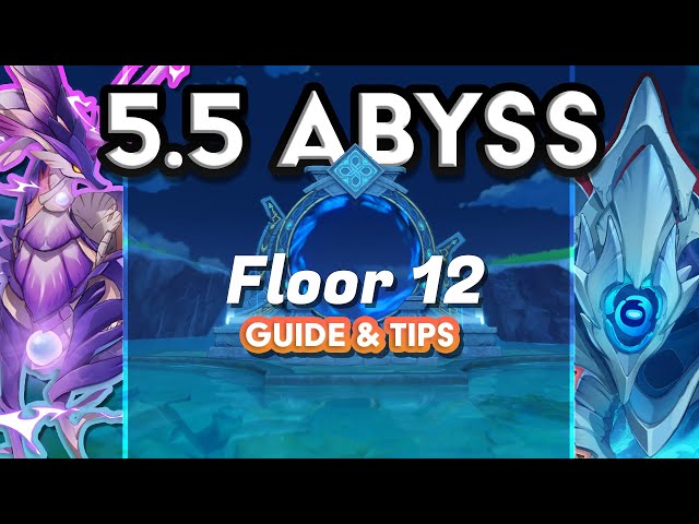 Guide and Tips on BEATING Floor 12 - 5.5 Spiral Abyss! | Genshin Impact