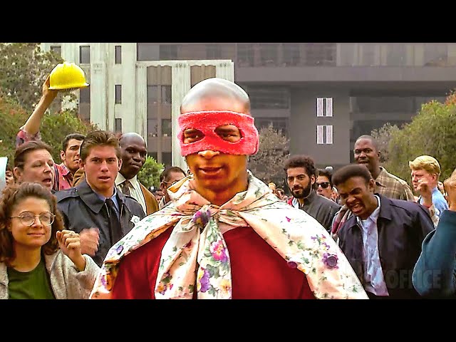 The Bank Heist Scene | Blankman | CLIP