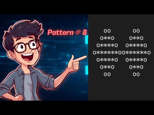 Pattern with Nested Loop # 8 | Programming Fundamentals (C++)