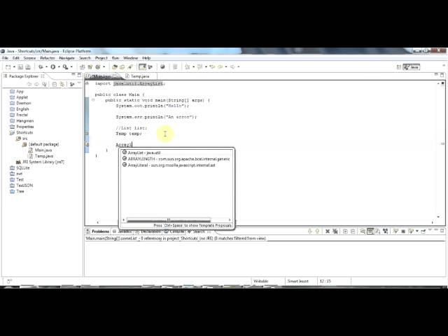Java Eclipse Shortcuts: Tips and Tricks for the Eclipse Java IDE