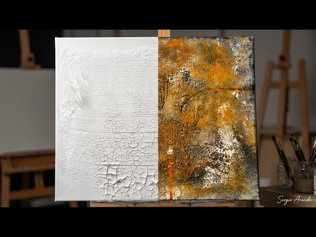 This Is NOT Crackle Medium… Look at This TEXTURE!