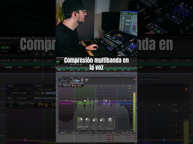 How to place the voice in the correct layer of the mix