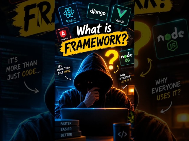 What Is a Framework? 🤔 | Programming Explained #shorts