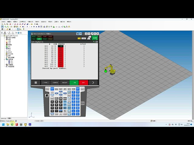 How to simulate Mitsubishi Program & GX Works with Fanuc ROBOGUIDE