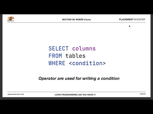 WHERE Clause in MySQL | SQL WHERE Clause Explained with Examples | MySQL Tutorial