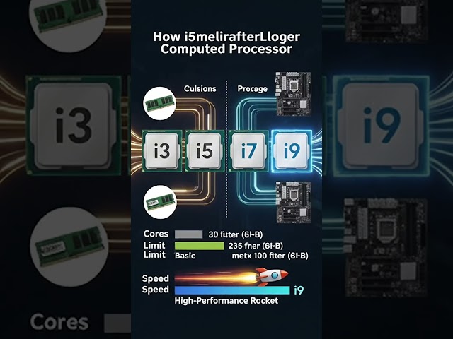 What are the i3, i5, i7, i9