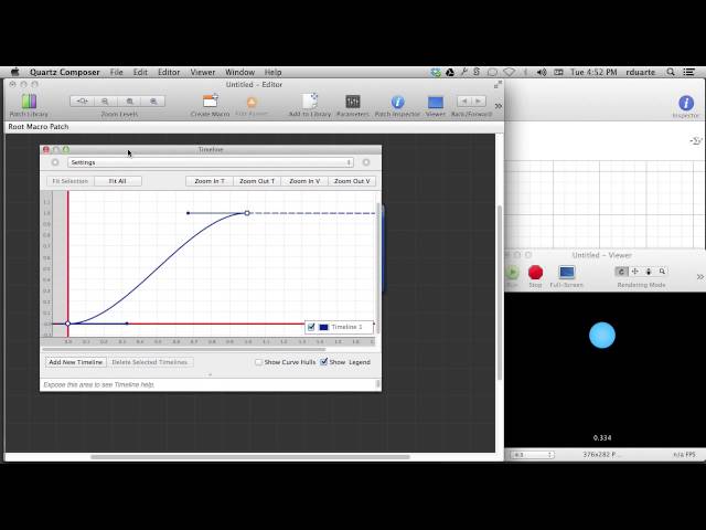 Tutorial Quartz Composer Movement