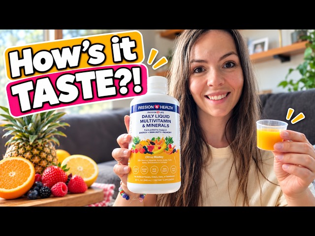 Passion 4 You Liquid Multi Vitamin - Taste Test & Review!