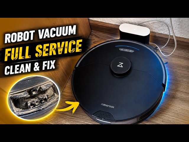 I Opened My Robot Vacuum After Months of Use — You Won’t Believe What Was Inside#ehsan #ehsanmobofix