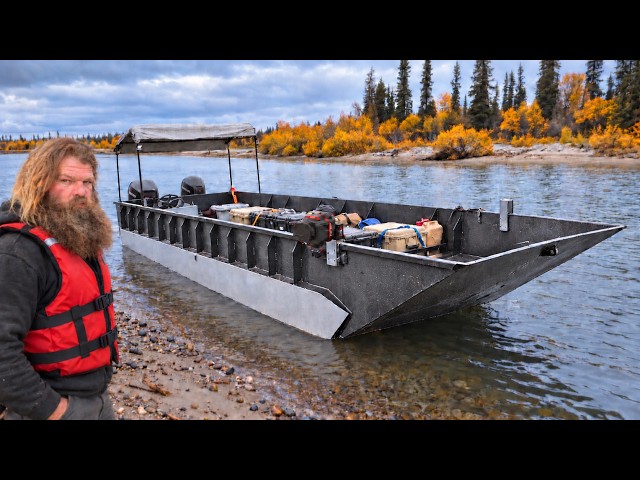I Built A Huge Boat In Remote Alaska. Can It Haul 30,000 Pounds?