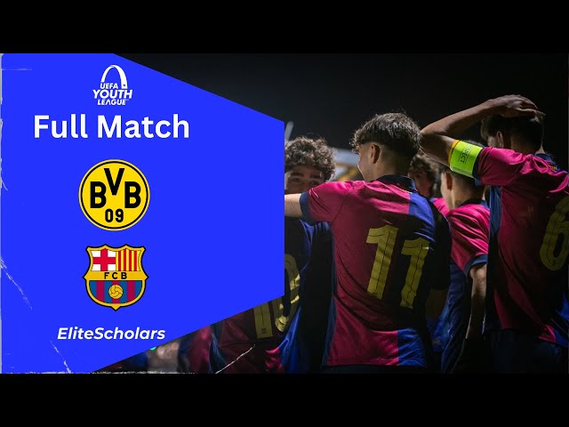 Full Match Borussia Dortmund U19 vs Barcelona U19 | UEFA Youth League | 11/12/24