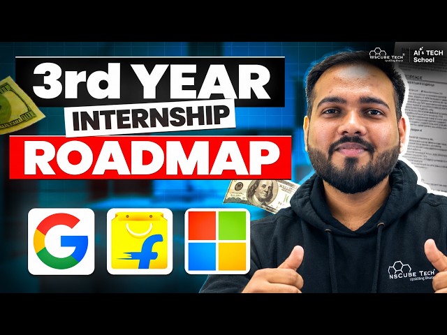 3rd Year Internship Roadmap 2026 | How to Get Your First Internship
