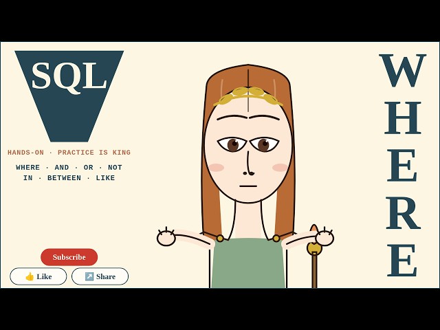 WHERE: Filter Rows, and the AND/OR Trap (Learn SQL)