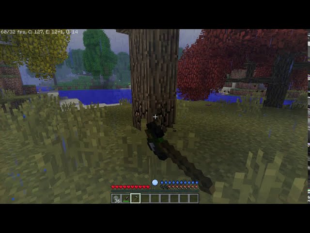 it was just a tree