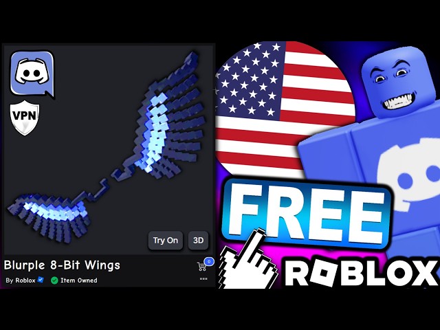 EVENT! HOW TO GET Blurple 8-Bit Wings! (THE HUNT ROBLOX 20 - Discord Quest)