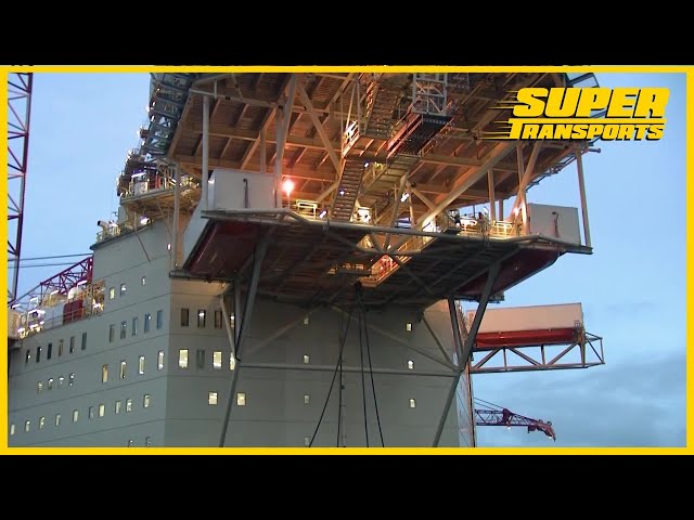 World's Largest Oil Rig Battles Deadly North Sea Storms