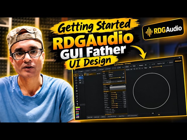 Getting Started RDGAudio GUI Father  UI Design Tutorial