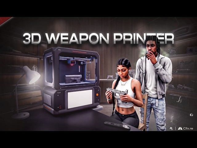 [SCRIPT] Advanced 3D Weapon Printer System | Interactive FiveM Crafting