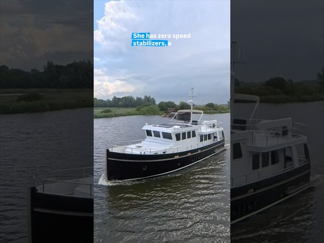 A 2024 steel-hulled explorer that packs zero-speed stabilisation and a 2,000-nautical-mile range.