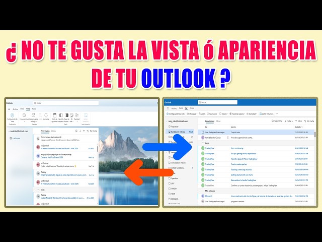 HOW TO CHANGE YOUR OUTLOOK VIEW / Customize Your Layout