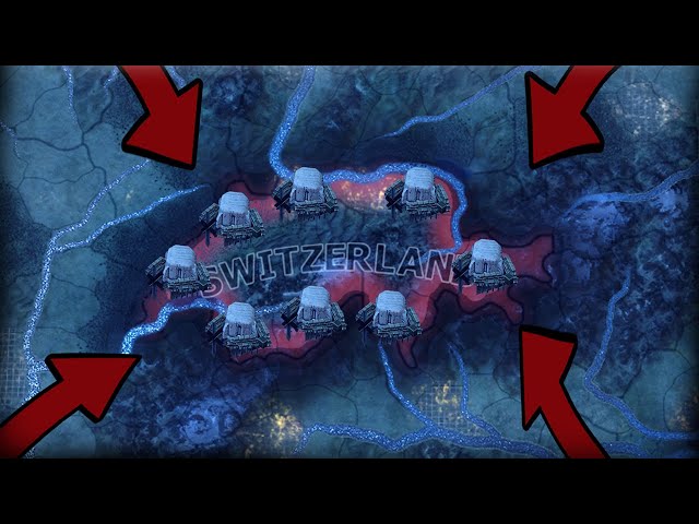 WE STAND ALONE! FORTRESS SWITZERLAND VERSUS THE WORLD! - HOI4 Multiplayer