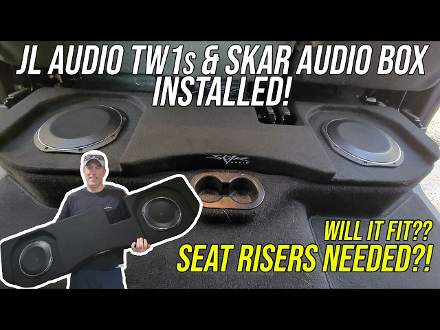 Skar Audio Box + JL Audio TW1 Subs - 4th Gen RAM, No Spacers!