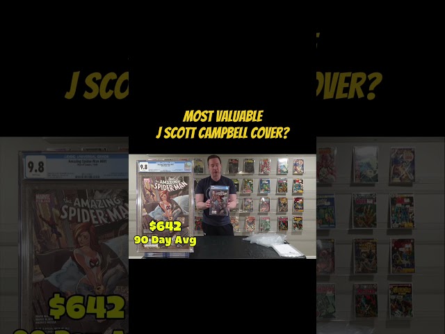 Is this the most valuable J Scott Campbell comic book cover?
