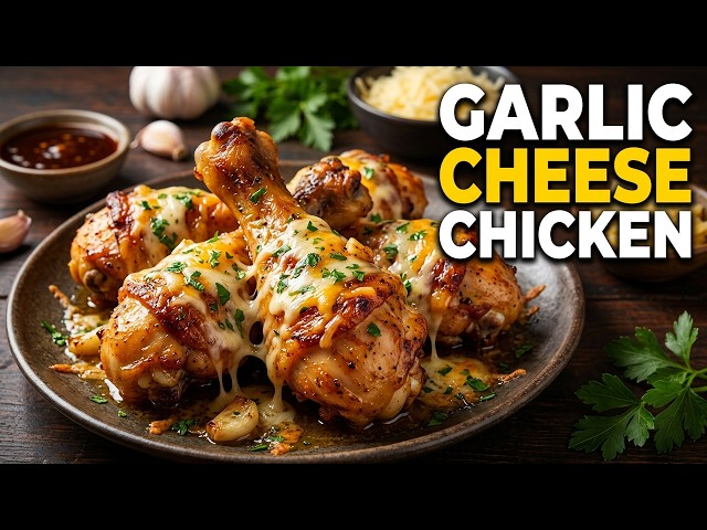 Garlic Cheese Chicken Drumsticks  Juicy Teriyaki Chicken in the Air Fryer