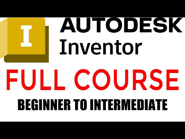 AutoDesk Inventor Full Course . From Beginner to Intermediate @TutorialsEngineer