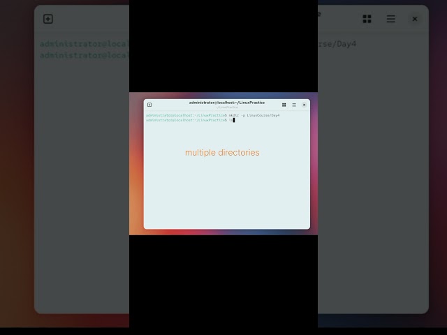 Linux Beginners Series | mkdir command #linux#basic#shorts #linuxcommandlinetutorial #linuxtutorial