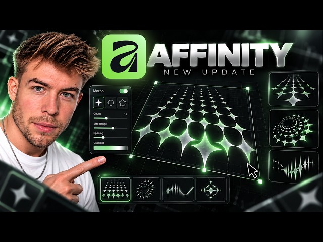 Affinity 3.3 Update: Build patterns in seconds with this new tool