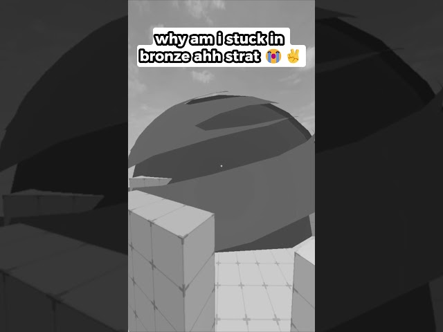 why am i stuck in bronze ahh strat 😭✌️ #roblox #rivals #robloxrivals