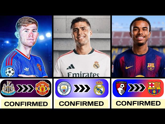 Latest Confirmed Summer Transfer News 2026,✅ Ft. Rodri to Real Madrid, Junior Kroupi to Barca..🤯🔥
