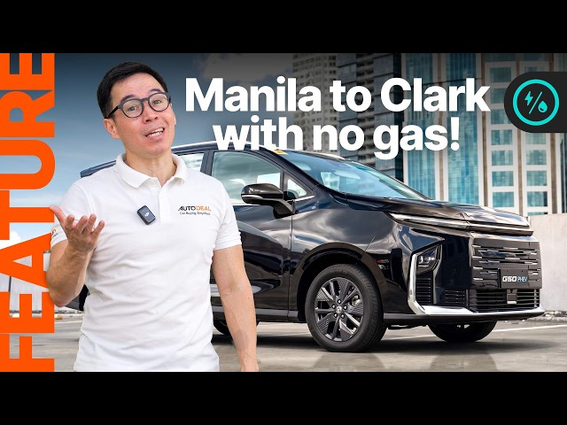 We Tried Driving From Manila to Clark With No Fuel in the MG G50 PHEV | MG Road Trip